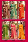 Rupanshi Vol 11 By Vallabhi Moss Georgette Printed Saree Exporters In India
